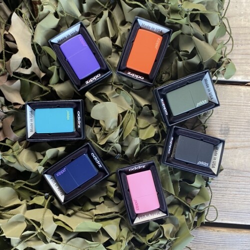 Zippo Coloured Lighters