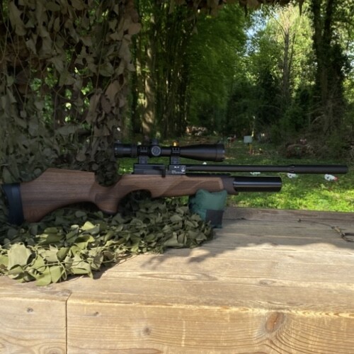 BSA R12 SLX Walnut .177 Package