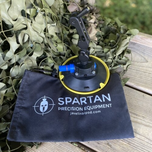 Spartan Rubber Sucker Mount With Jointed Arm
