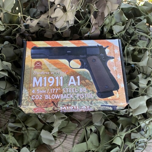 Brothers in Arms M1911 A1 BB Pistol - Image 2