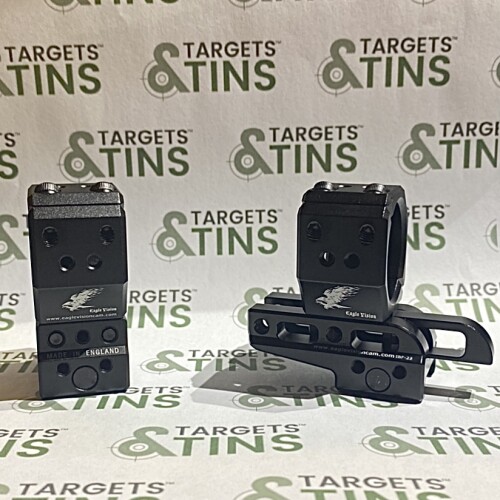 Two Piece Backwards Infinity Elevation 30mm Scope Mounts Picatinny INB 30 - Image 2