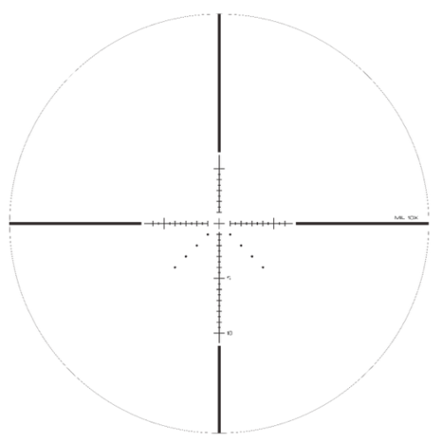 Optisan CP 3-12 X 32p (SFP) Compact Rifle Scope - Image 2